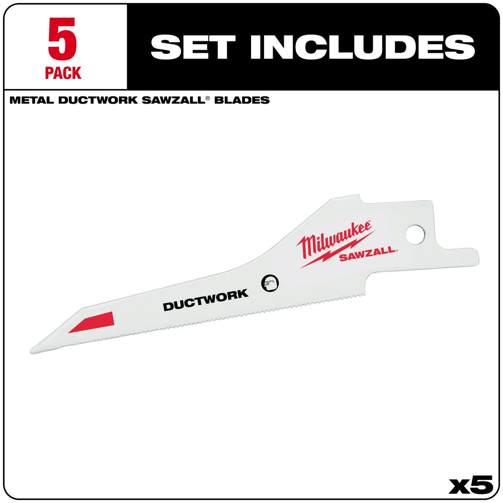 Milwaukee 48-00-1630 Ductwork SAWZALL Blade