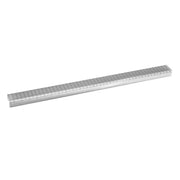 Infinity Drain 72" A 6572 SS Linear Drain Grate: Satin Stainless