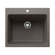 Blanco 443116: Liven Dual Mount Laundry Sink - Volcano Gray