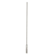 Milwaukee SDS-Plus masonry drill bit with 3/8 inch diameter and 10 inch flute length.