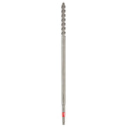 Milwaukee Shockwave Impact Duty fiberglass drill bit with spiral flutes and hex shank, 13/16" diameter.