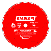 Diablo D1296N 12 in. X 96 Tooth Medium Aluminum Saw Blade