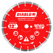 Diablo DMADS1200 12 in. Diamond Segmented Cut-Off Discs for Masonry - 10 Pack