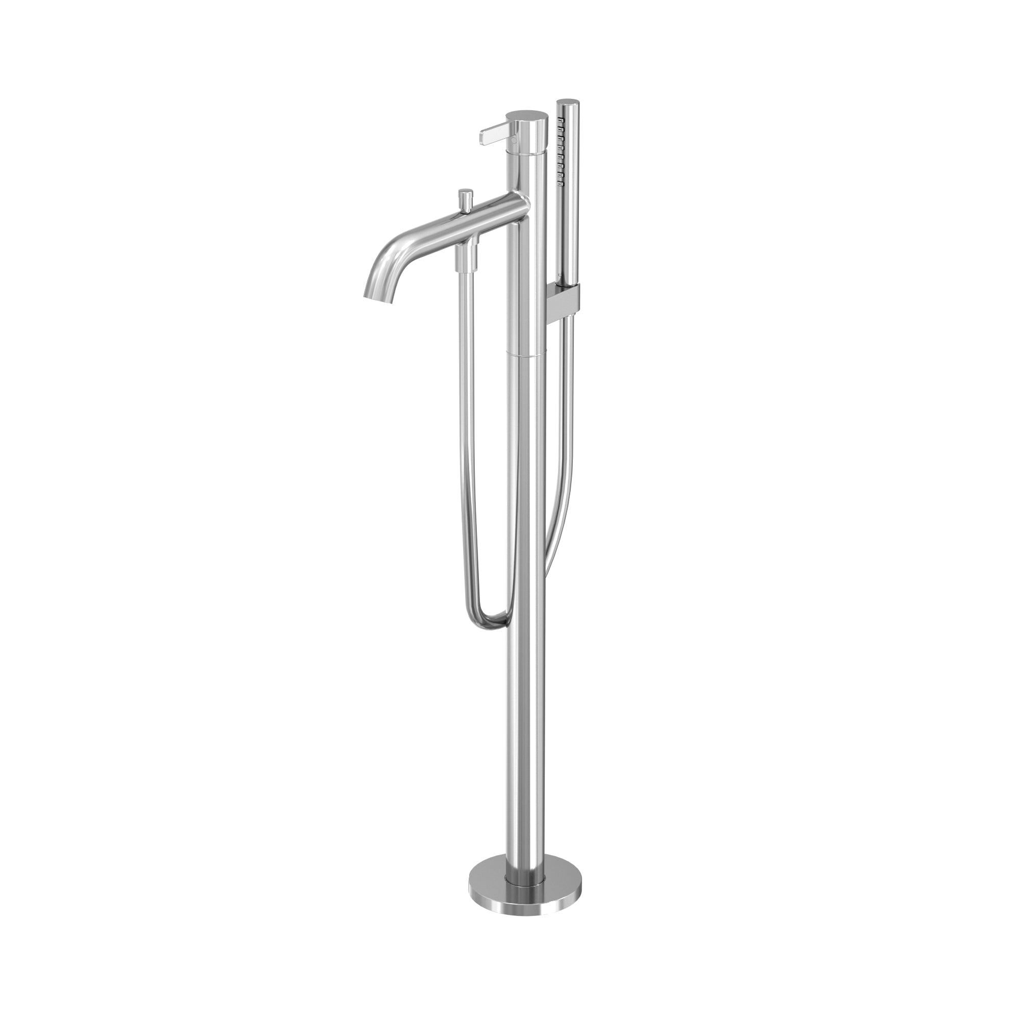Toto GB Freestanding Bathroom Tub Filler with COMFORT GLIDE and COMFORT WAVE, Polished Chromel - TBG11306U#CP