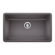 Blanco 442530 Precis 30" Single Undermount: Cinder