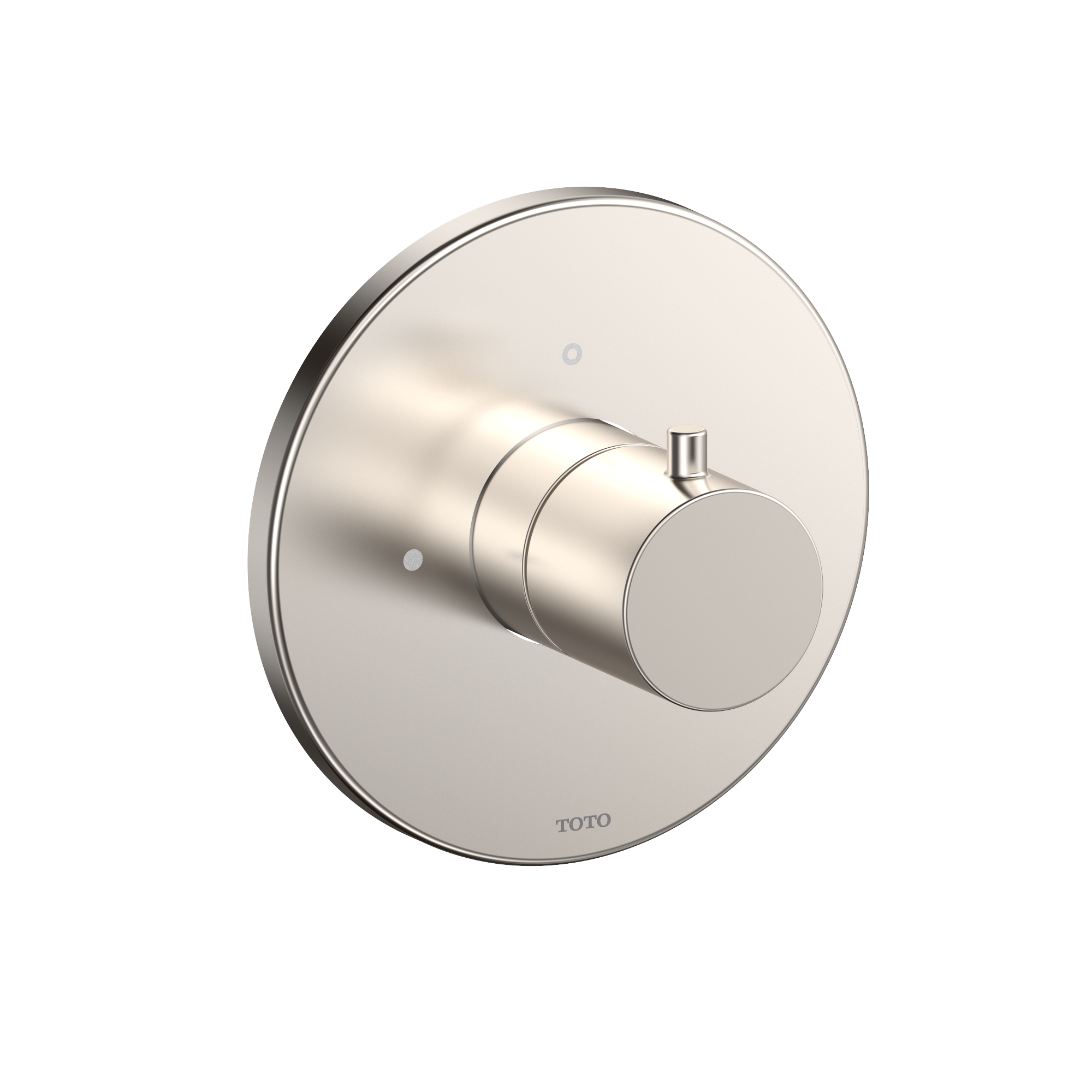 Toto Round Volume Control Valve Shower Trim, Brushed Nickel - TBV01101U#BN