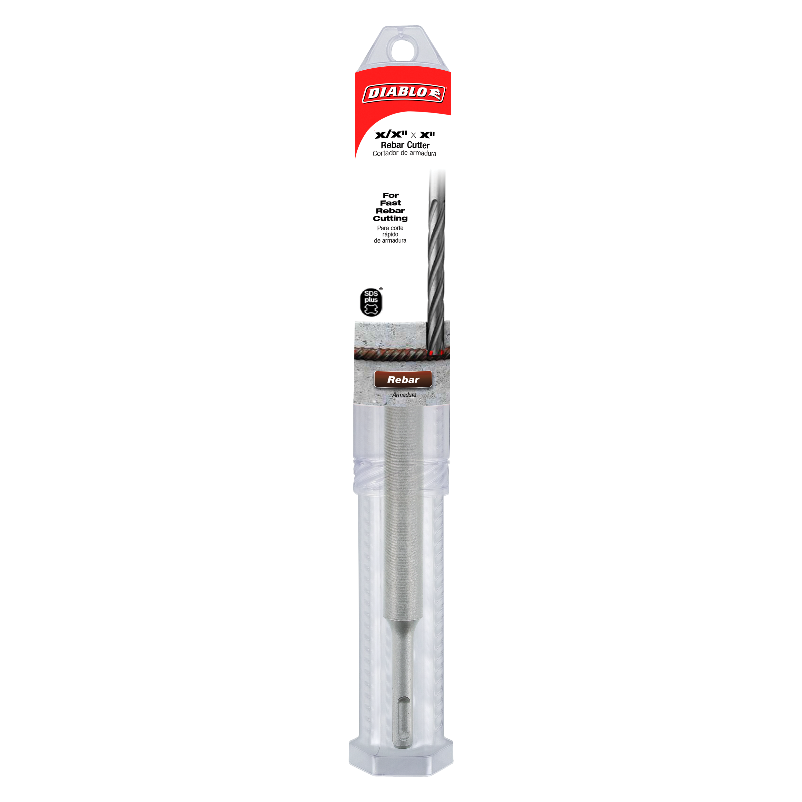Diablo DMAPLRC1060 7/8 in. x 12 in. SDS-Plus Rebar Cutter - 5 Pack