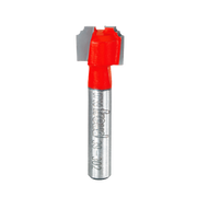 Freud beading groove router bit with red cutting head and silver metal shank marked with Freud branding.