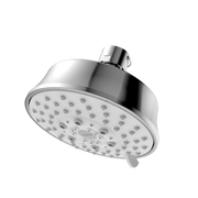 Toto L Series Classic Round Five Spray Modes 4 inch 1.75 GPM Shower Head, Polished Chrome - TBW03001U4#CP