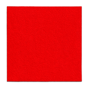 Square sanding sheet with red abrasive surface, 4-1/2 inches on each side, 40 grit.