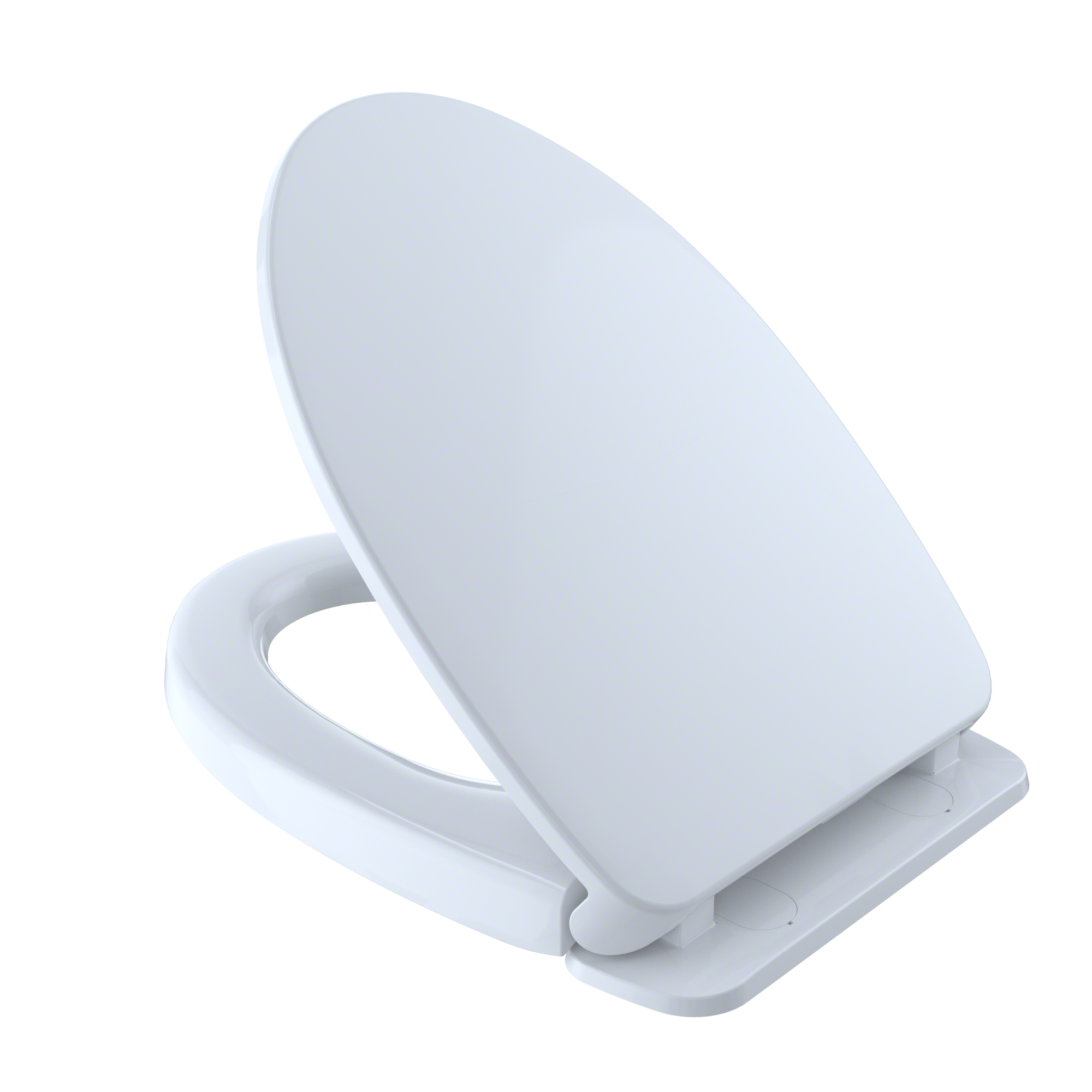 Toto SoftClose Elongated Slow Close Toilet Seat and Lid in Cotton White - 5 Pack