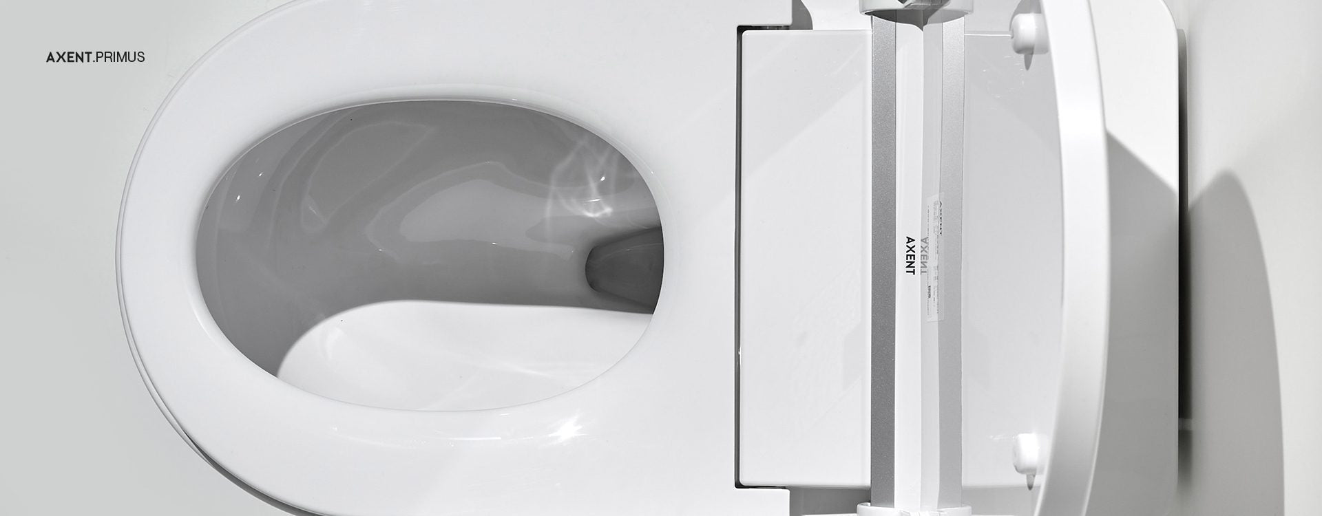 Axent E310-E291-U1 AXENT One Plus Wall Hung Intelligent Toilet White/Chrome