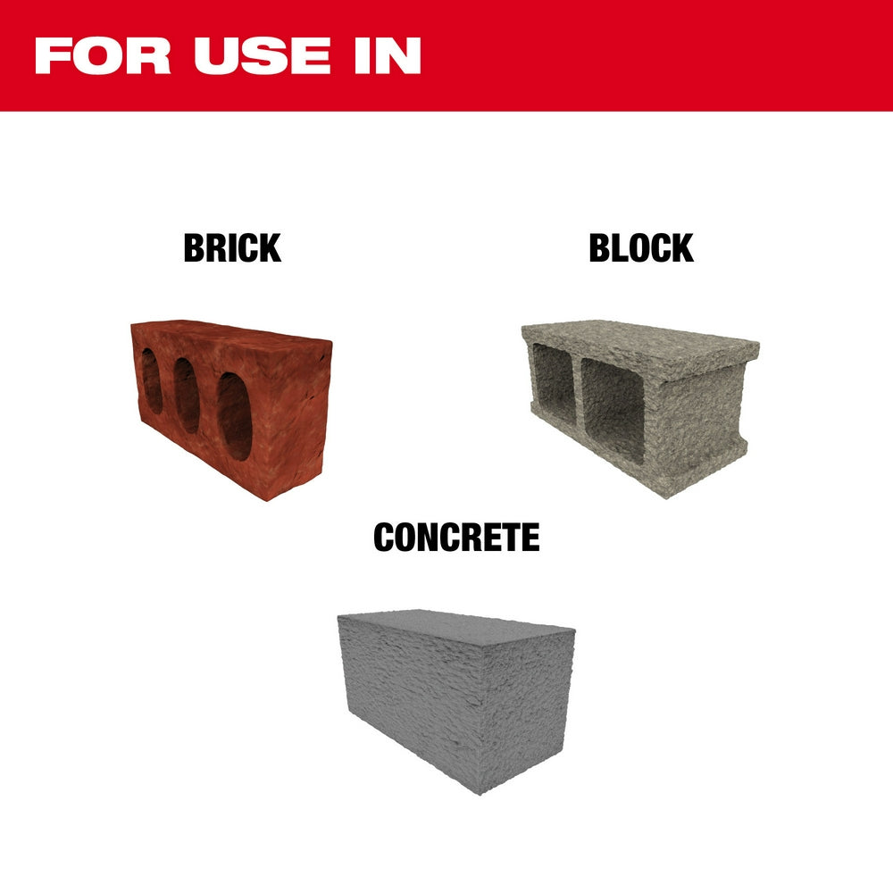Milwaukee 48-62-6056 SDS-Plus 1-1/2 in. x 10 in. Scale Chisel