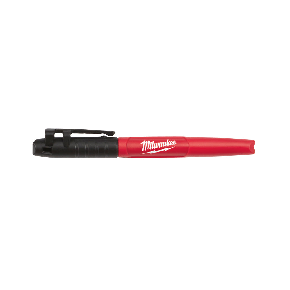 Milwaukee 48-22-3100 Inkzall Point Marker, Fine, Black - 1 Pack - 25 pack