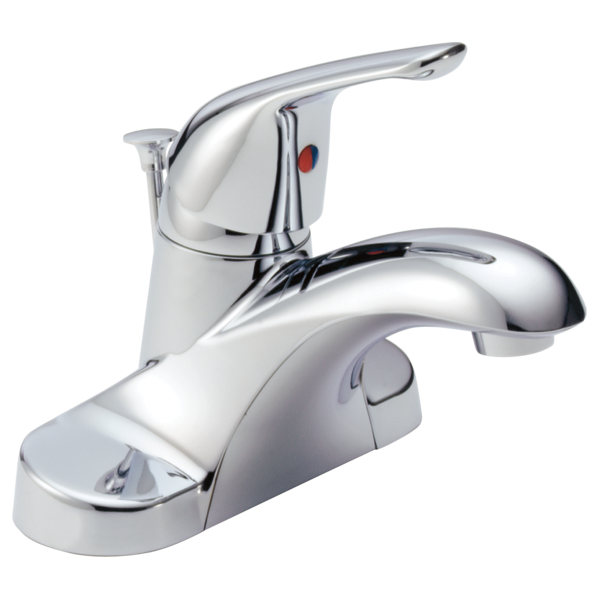 Delta Foundations Single Handle Centerset Bathroom Faucet