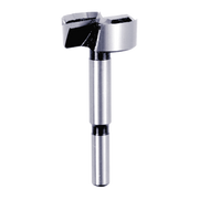 Diablo 1-1/2 inch Forstner bit with cylindrical steel shaft and flat cutting head with black cutting edges.