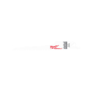 Milwaukee SAWZALL logo and product labeling on white background.
