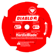 Diablo D0604DHA 6-1/2 in. x 4 Tooth (PCD) Fiber Cement HardieBlade