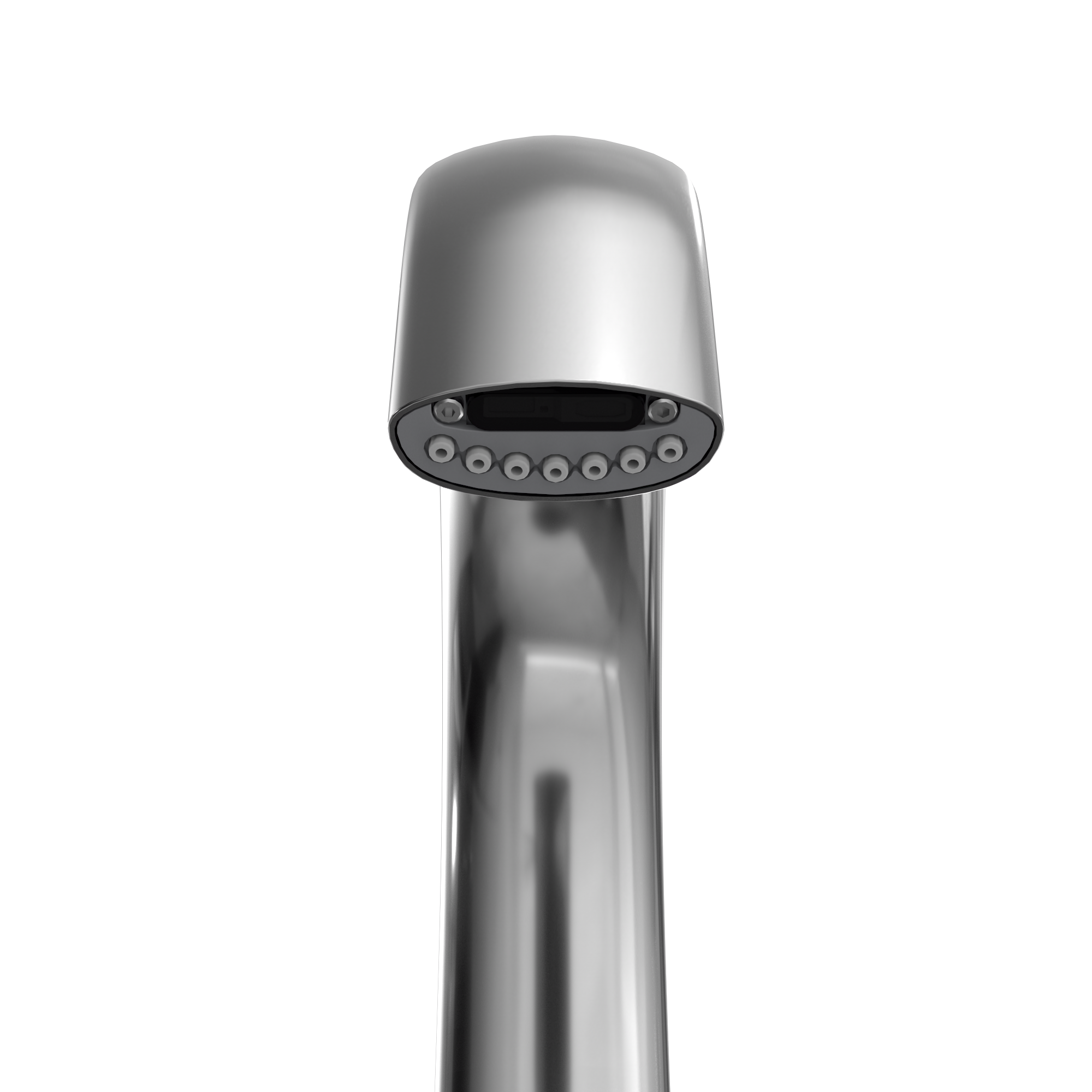 Toto Gooseneck Vessel AC Powered 20 Second Continuous Flow Touchless Bathroom Faucet 0.5 GPM with Thermostatic Mixing Valve in Polished Chrome