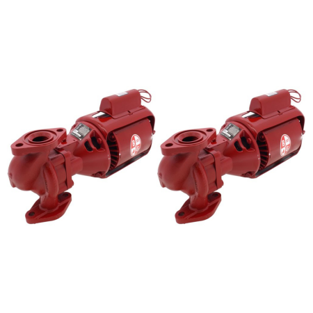 Bell & Gossett Series 100 NFI 1/12 HP 115V 33 GPM Oil Lubricated Three Piece Cast Iron Circulator Pump with Non Ferrous Impeller - 106189