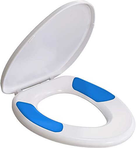 Mayfair by Bemis 1870FZ 000 1870FZ 000 TruComfort Toilet Seat with Inserts Provides Comfort and Relieves Pressure Points