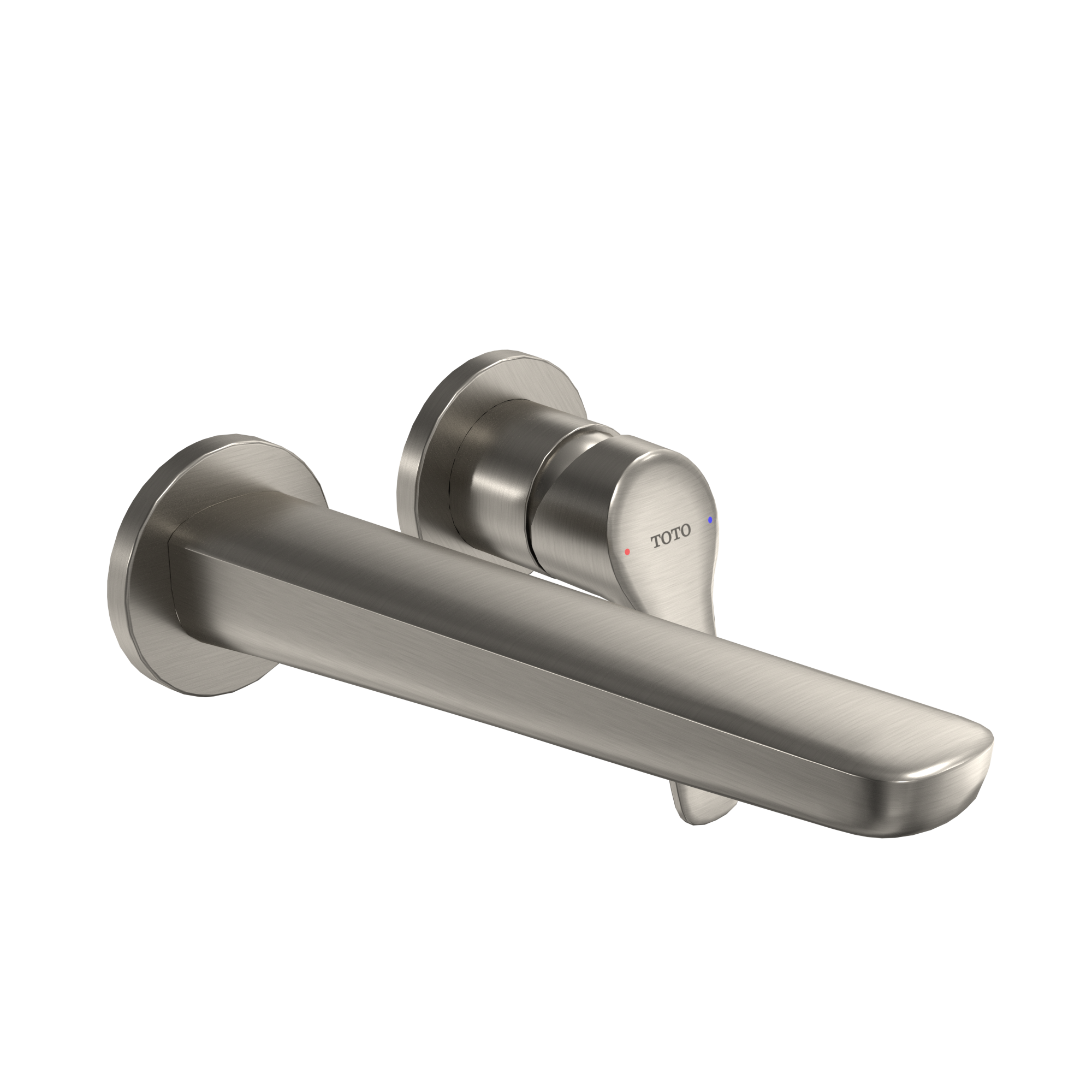 Toto GS 1.2 GPM Wall-Mount Single-Handle Bathroom Faucet With Comfort Glide Technology, Brushed Nickel
