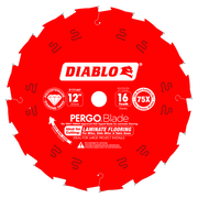 Diablo D1216LF 12 in. x 16 Tooth (PCD) Laminate Flooring PERGOBlade - 5 Pack