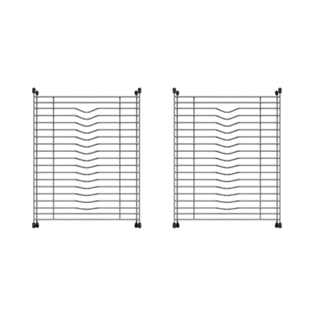 Blanco 236431: Diamond Collection Stainless Steel Floating Dish Rack