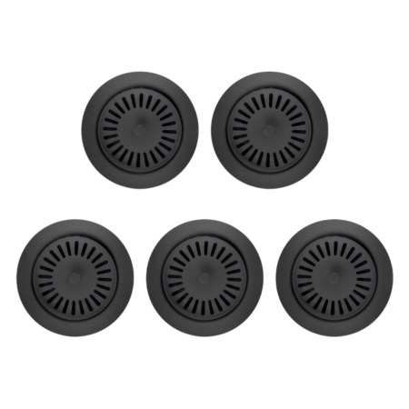 Blanco 240323: Color-Coordinated Metal Basket Strainer - Anthracite - 5 Pack