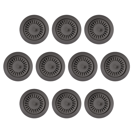 Blanco 240324: Color-Coordinated Metal Basket Strainer - Cinder - 5 Pack