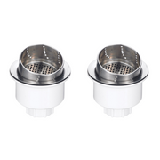 Blanco 441231 3-in-1 Basket Strainer: Stainless Steel - 2 Pack
