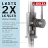 Delta Trinsic Touch2O Kitchen Faucet with Touchless Technology in Black Stainless - 9659TL-KS-DST