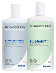 Bundle: BlancoClean Daily+ Stainless Steel Sink Cleaner and Silgranit Sink Cleaner