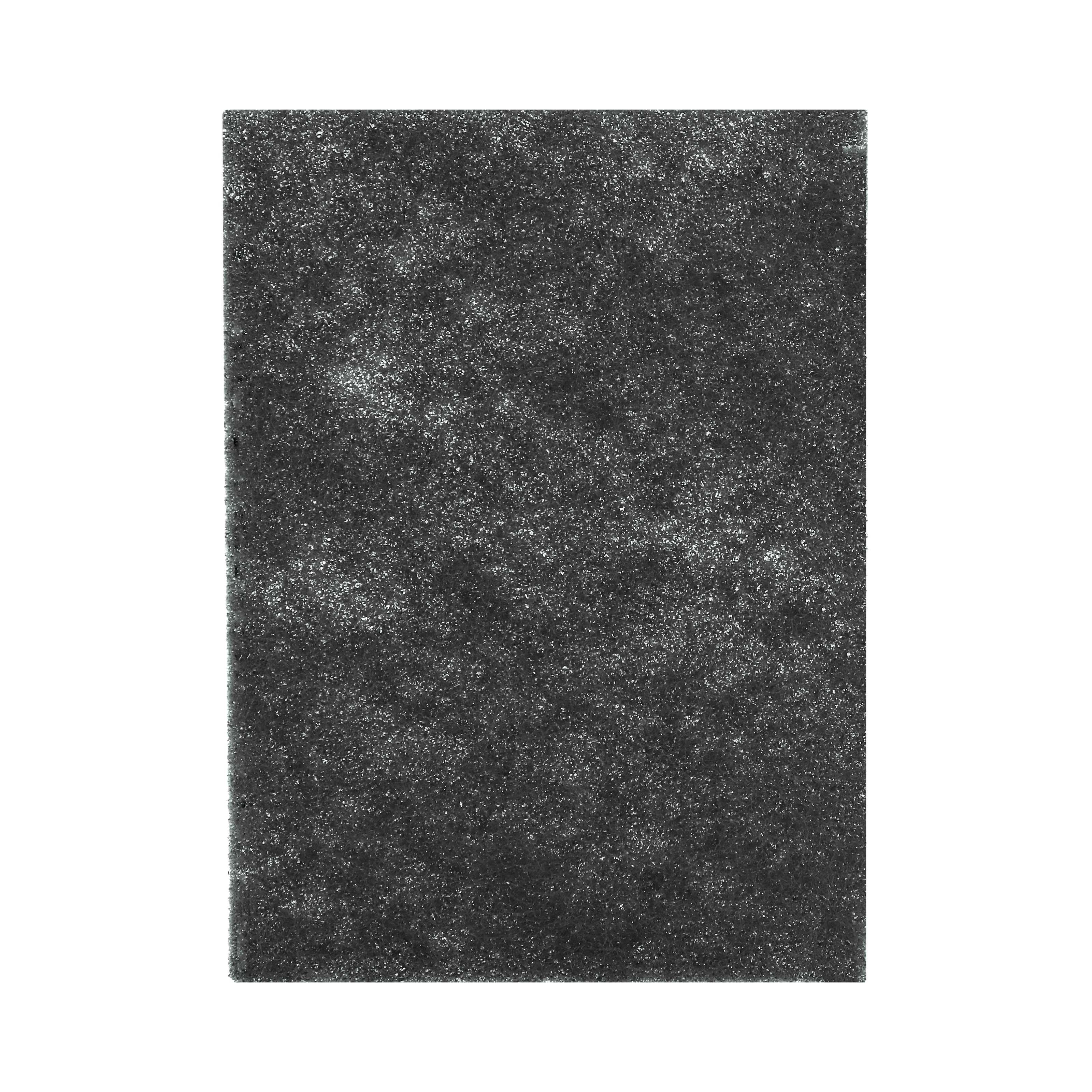 Two dark gray rectangular stripping pads with fine grit texture surface.