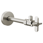 Brizo Odin Angled Supply Stop Valve with Cross Handle