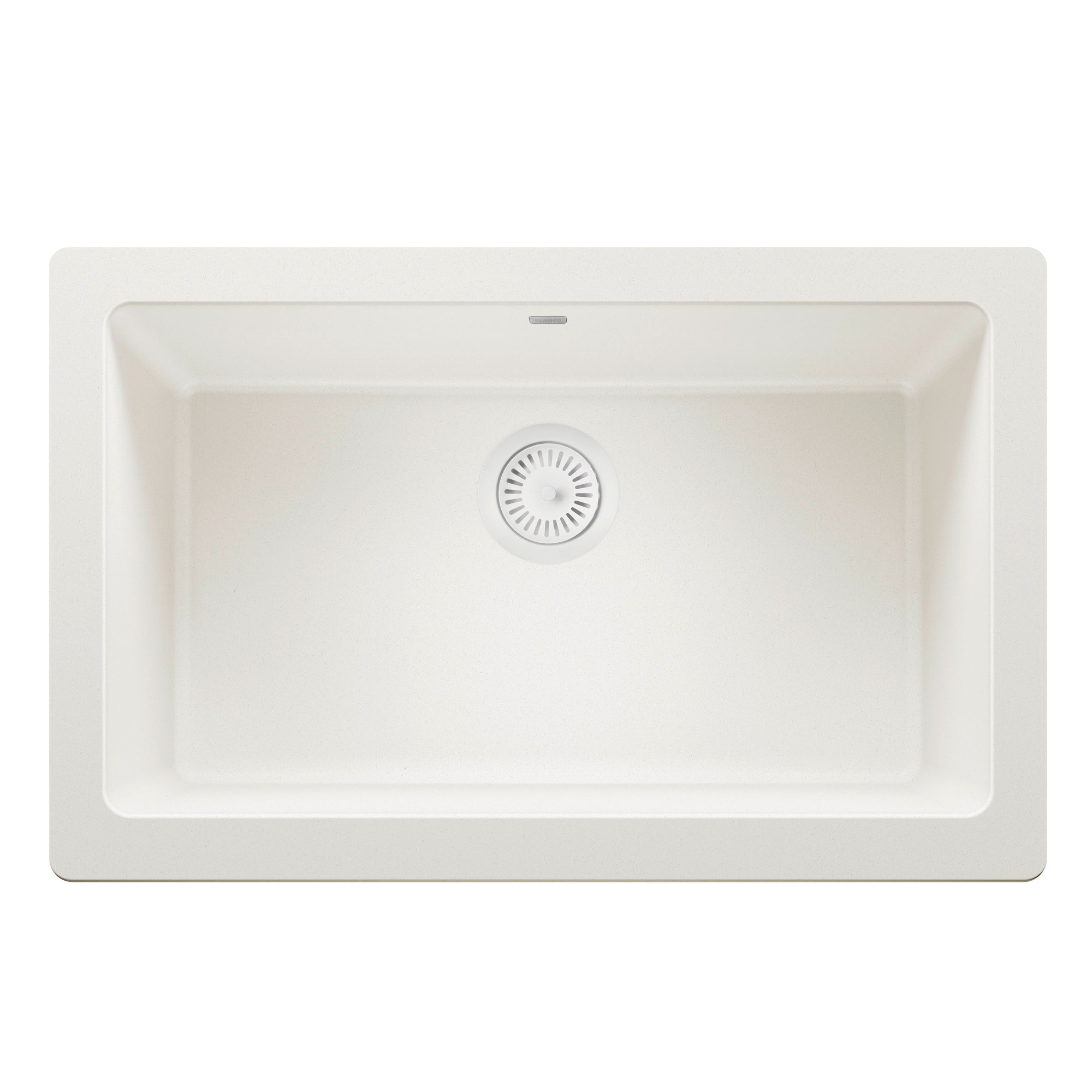 Blanco 240328: Color-Coordinated Metal Waste Flange - White