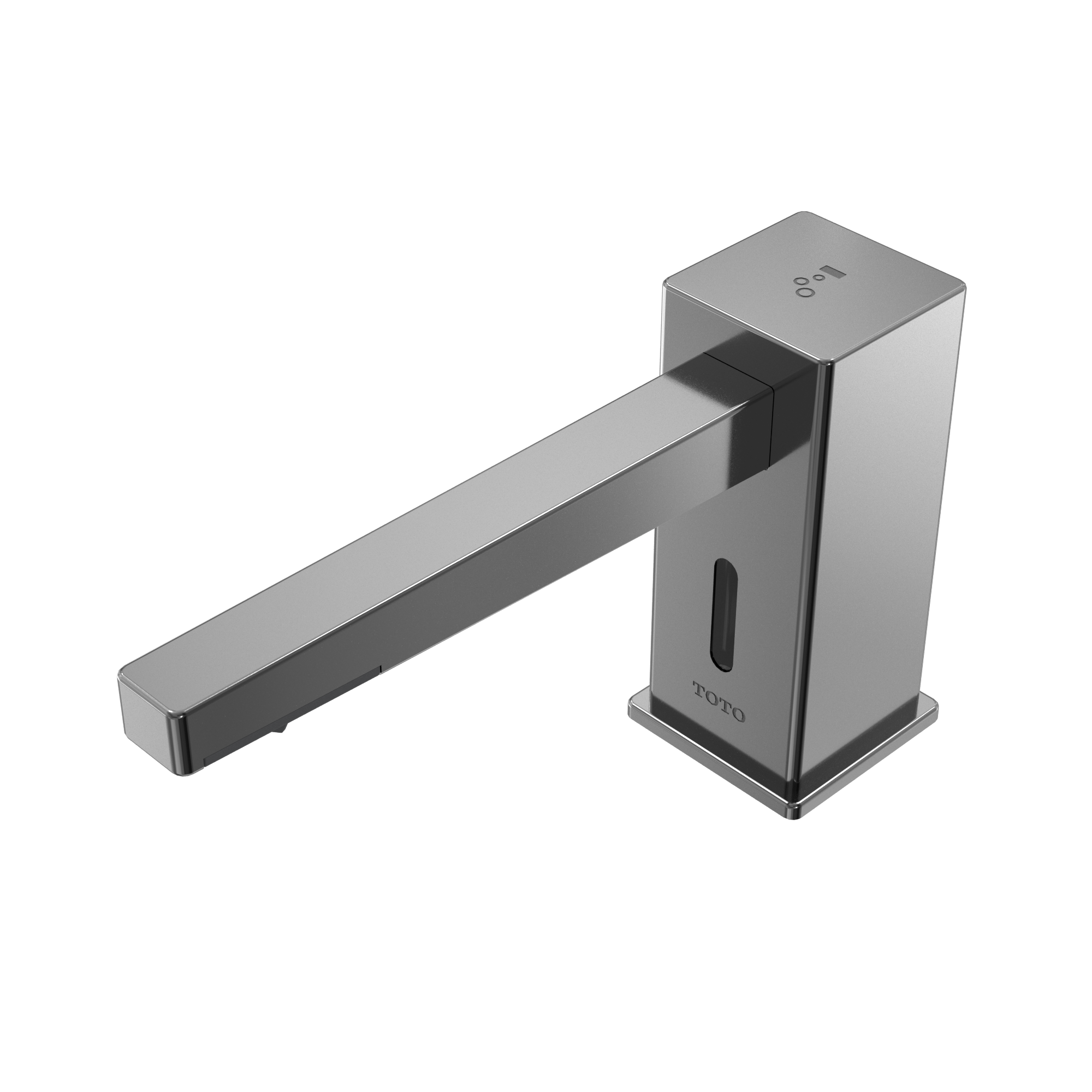 Toto Square S Touchless Auto Foam Soap Dispenser Controller with 3 Liter Reservoir Tank, 3 Spouts, and 20 Liter Subtank in Polished Chrome