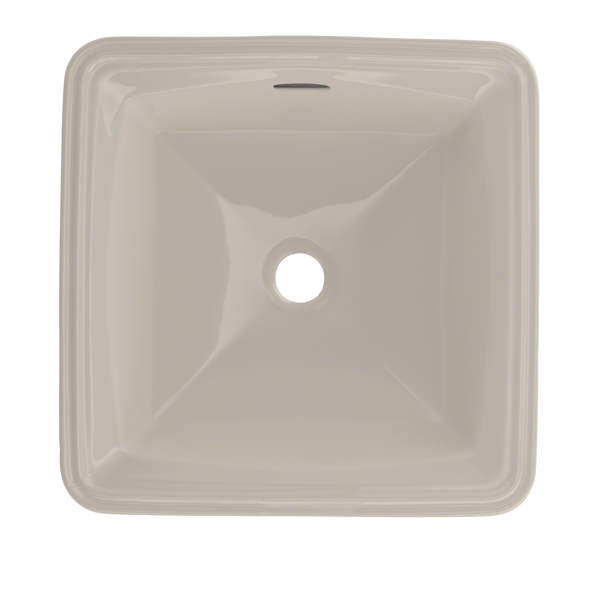 Toto Connelly Square Undermount Bathroom Sink With CeFiONtect, Sedona Beige
