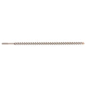 Metal SDS-Max rotary hammer drill bit with spiral flutes and chiseled tip, 5/8 inch diameter.