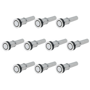 California Faucets 9050ZB-PC ZeroDrain Pop-Down Style Lavatory Drain: Chrome - 10 Pack