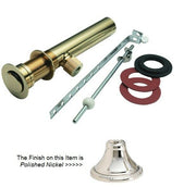 California Faucets 9062-PN Pop-Up Drain Assembly Less Overflow: Polished Nickel