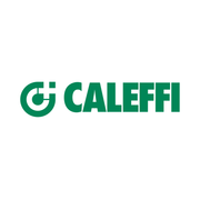 Caleffi brand logo in green text on white background.