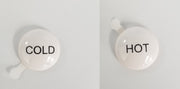California Faucets Hot and Cold Porcelain Buttons