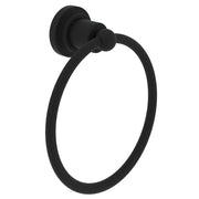 Rohl Campo Campo Towel Ring in Matte Black - A1485IWMB