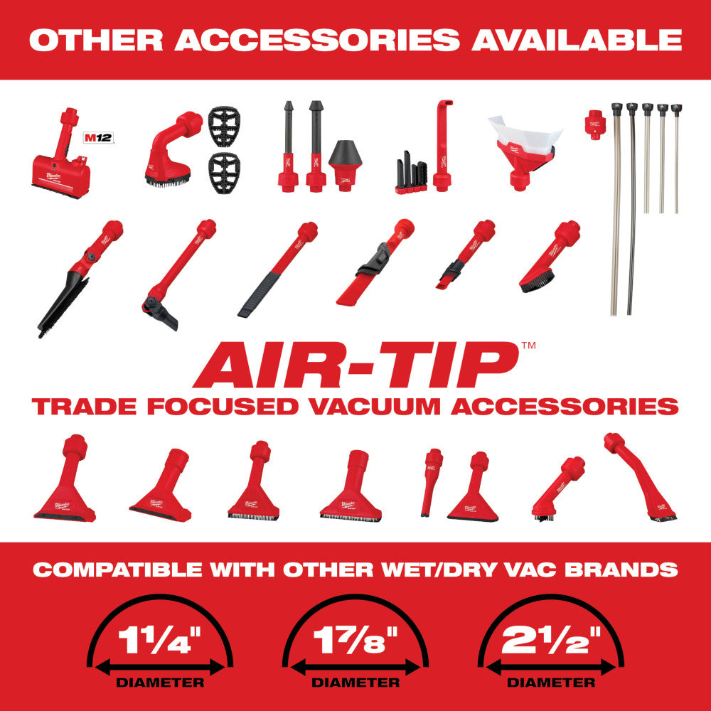 Red rotating corner brush tool with black grip section and red ball joint connector for vacuum hose attachment.