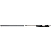 Black cable bit with twist drill tip and hex connection end, 54 inches long.