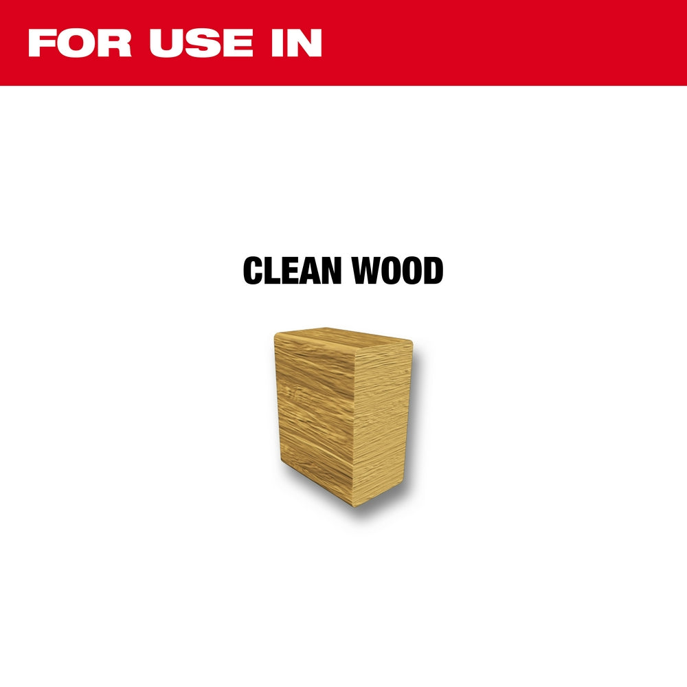 Milwaukee 49-00-5310 M12 HACKZALL Bi-Metal Blade - Wood Scroll 5PK