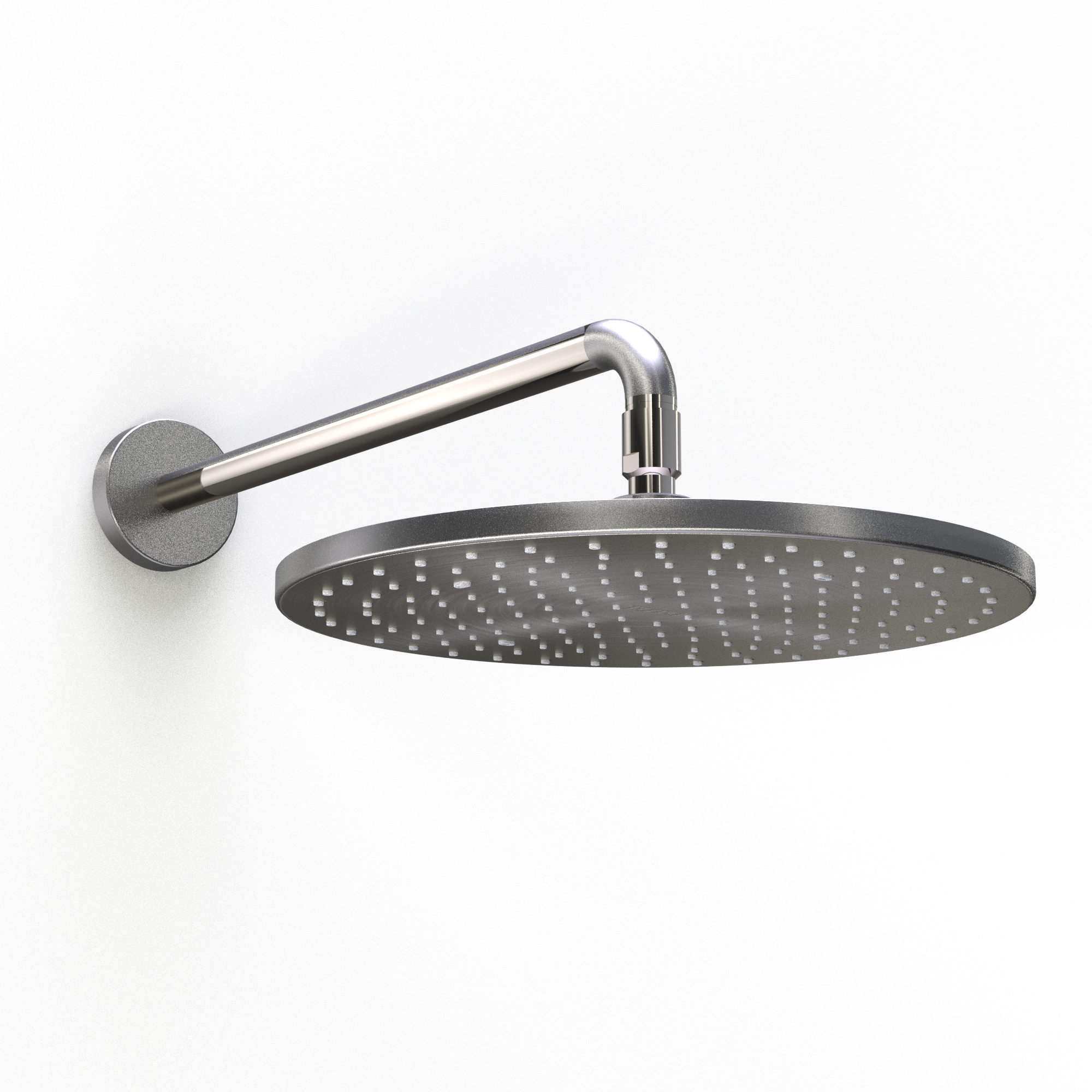 Toto G Series 1.75 GPM Single Spray 12 Inch Round Shower Head With Comfort Wave, Brushed Nickel - TBW07003U4#BN