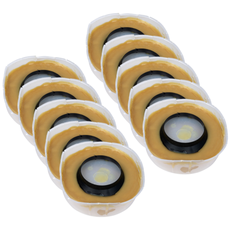 Oatey Harvey No-Seep 10 Toilet Gasket Wax Ring With Bolts - 1109-N