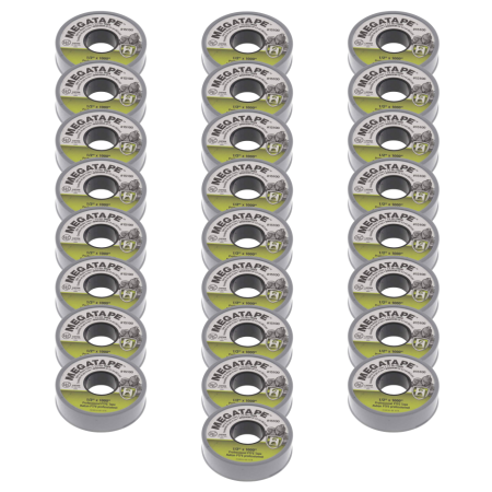 Oatey Hercules PTFE Thread Seal Tape, 1/2" x 1000", High-Density in Gray - 15100